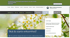 Desktop Screenshot of foedevarestyrelsen.dk